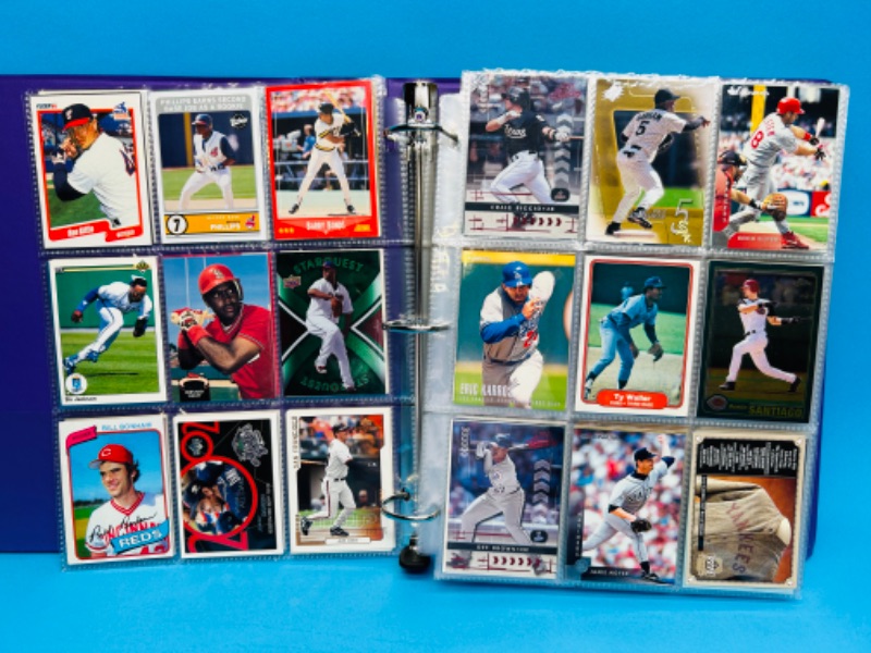 Photo 15 of 686710…360 mixed baseball trading cards in binder 