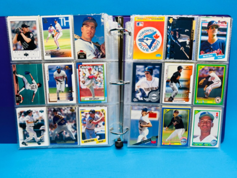 Photo 4 of 686710…360 mixed baseball trading cards in binder 