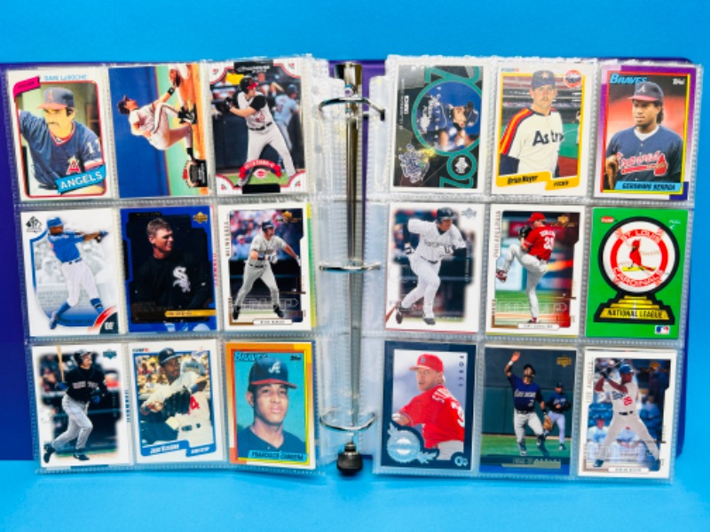 Photo 11 of 686710…360 mixed baseball trading cards in binder 