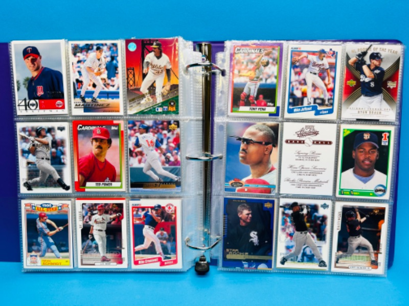 Photo 2 of 686710…360 mixed baseball trading cards in binder 