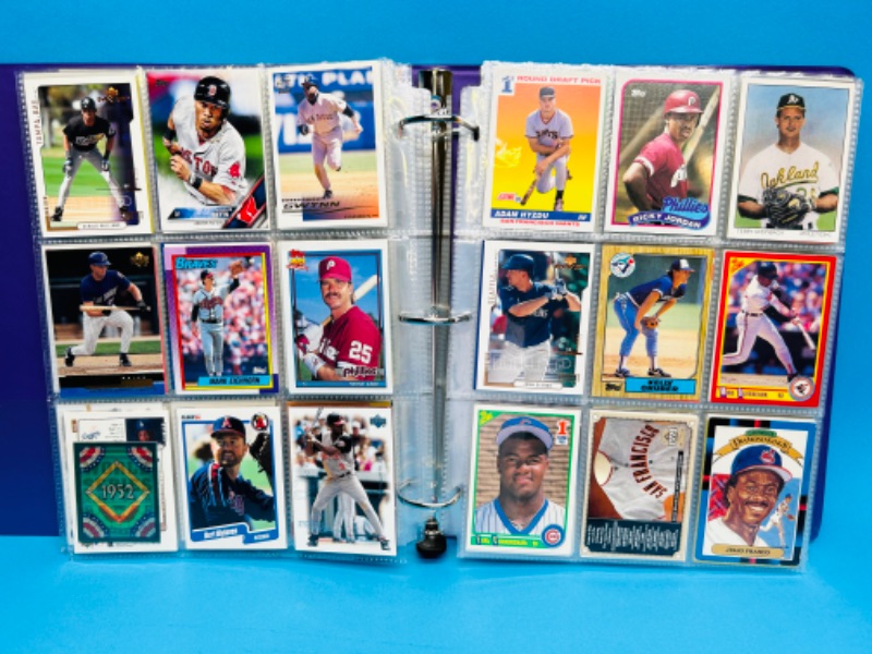 Photo 10 of 686710…360 mixed baseball trading cards in binder 