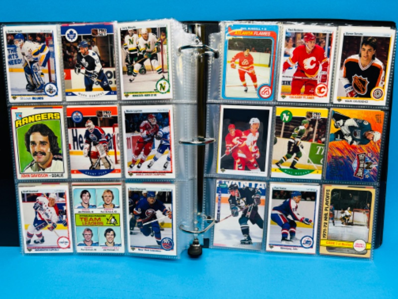 Photo 9 of 686711…270 mixed hockey trading cards in binder 