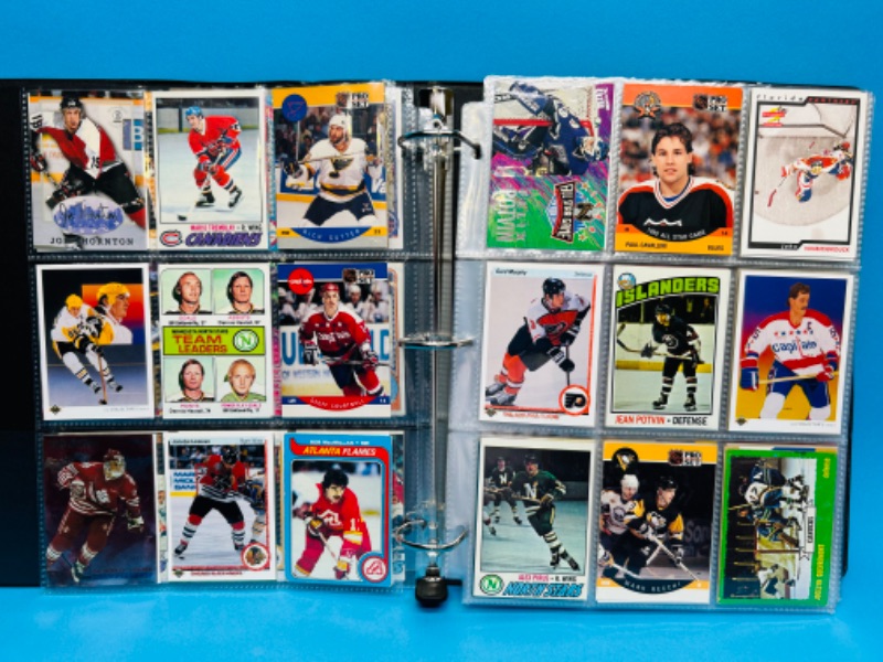 Photo 13 of 686711…270 mixed hockey trading cards in binder 