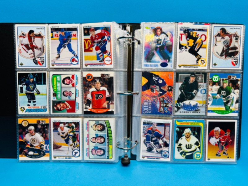 Photo 8 of 686711…270 mixed hockey trading cards in binder 