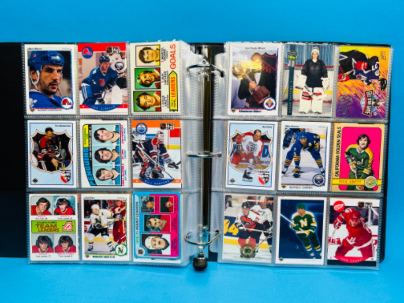 Photo 2 of 686711…270 mixed hockey trading cards in binder 