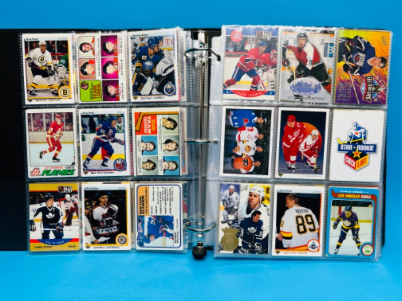 Photo 6 of 686711…270 mixed hockey trading cards in binder 