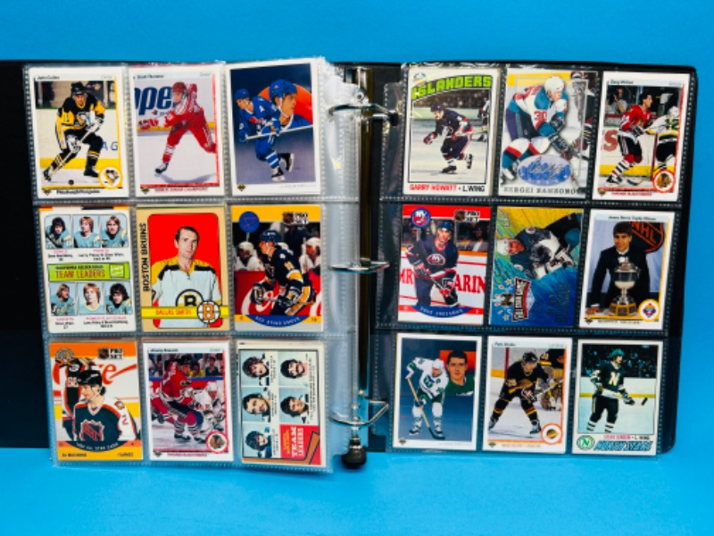 Photo 4 of 686711…270 mixed hockey trading cards in binder 