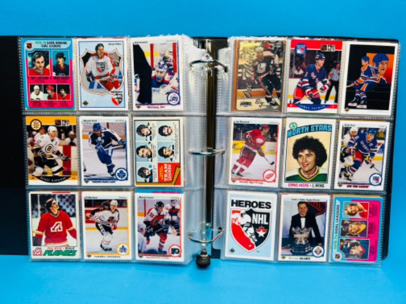 Photo 14 of 686711…270 mixed hockey trading cards in binder 