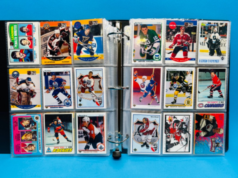 Photo 11 of 686711…270 mixed hockey trading cards in binder 