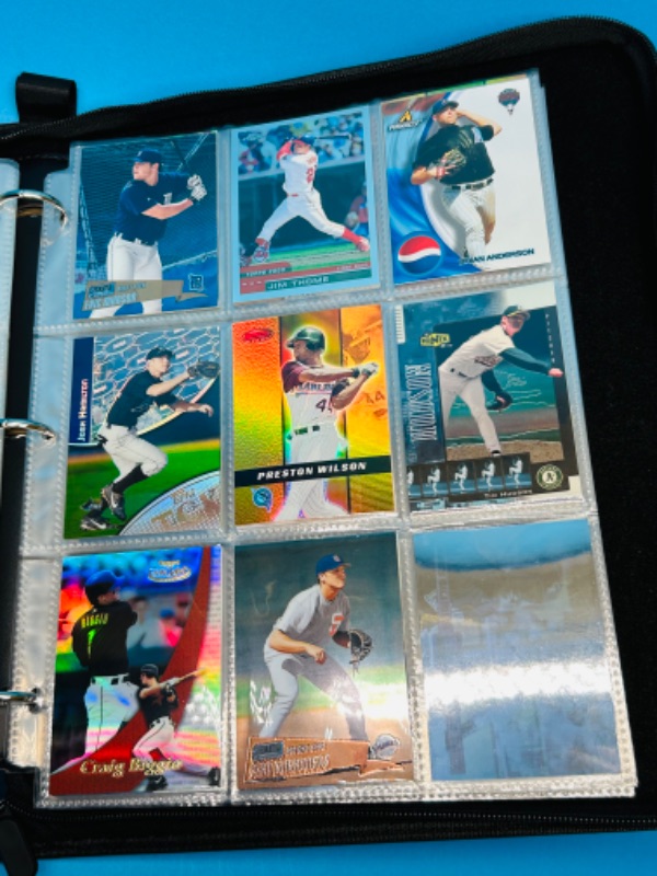 Photo 10 of 686712…171 mixed baseball refractor, holo, chrome, and foil cards in binder 