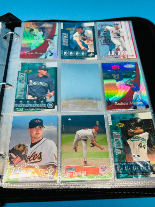 Photo 6 of 686712…171 mixed baseball refractor, holo, chrome, and foil cards in binder 