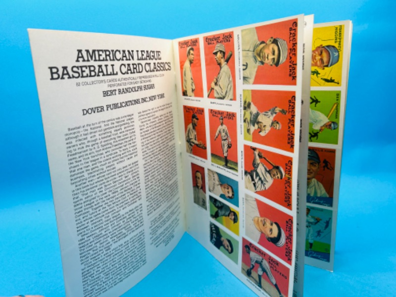 Photo 1 of 686719…baseball book of 82 classic uncut reproduced cards-perforated for easy detaching 