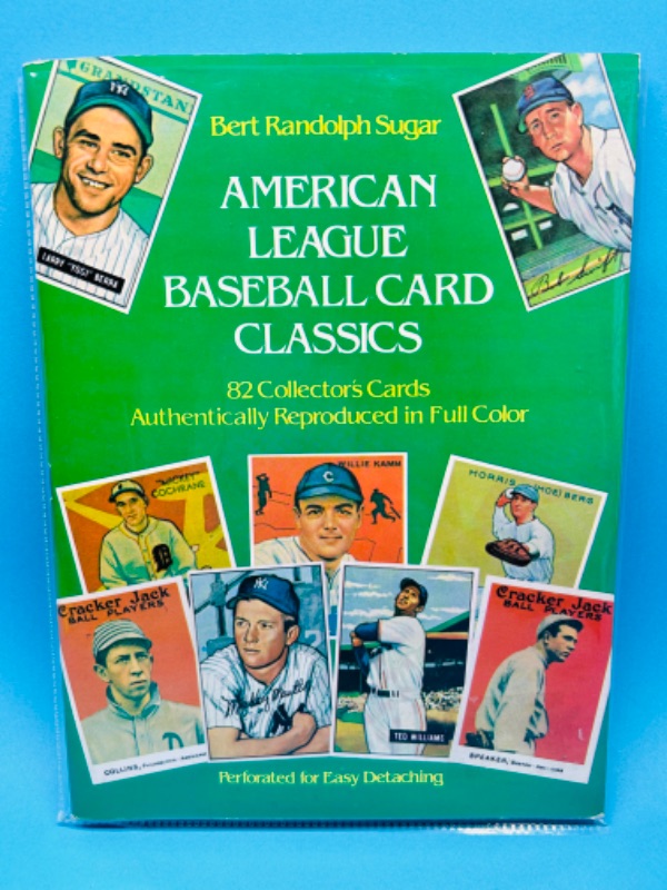 Photo 6 of 686719…baseball book of 82 classic uncut reproduced cards-perforated for easy detaching 