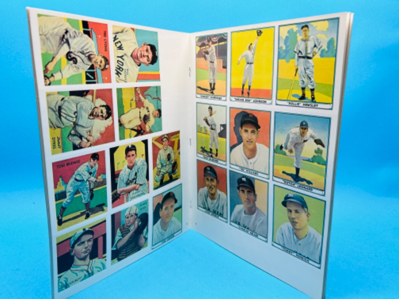 Photo 3 of 686719…baseball book of 82 classic uncut reproduced cards-perforated for easy detaching 