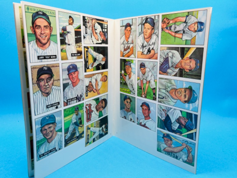 Photo 4 of 686719…baseball book of 82 classic uncut reproduced cards-perforated for easy detaching 