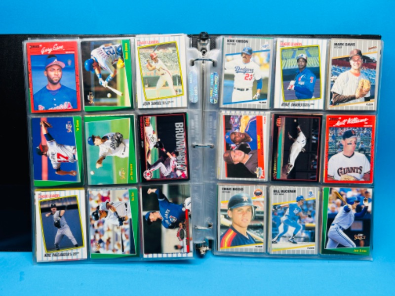 Photo 1 of 686722…414 mixed baseball trading cards in binder