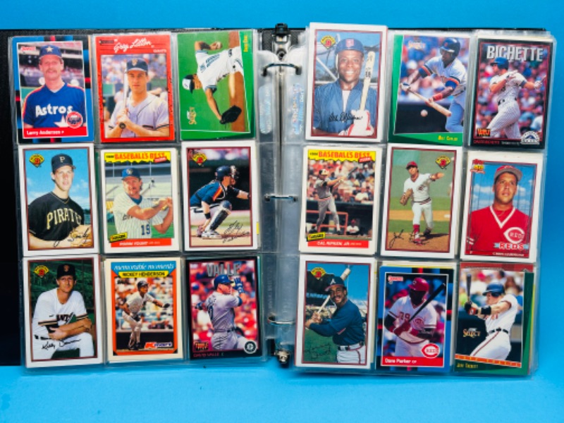 Photo 15 of 686722…414 mixed baseball trading cards in binder