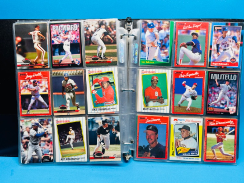 Photo 3 of 686722…414 mixed baseball trading cards in binder