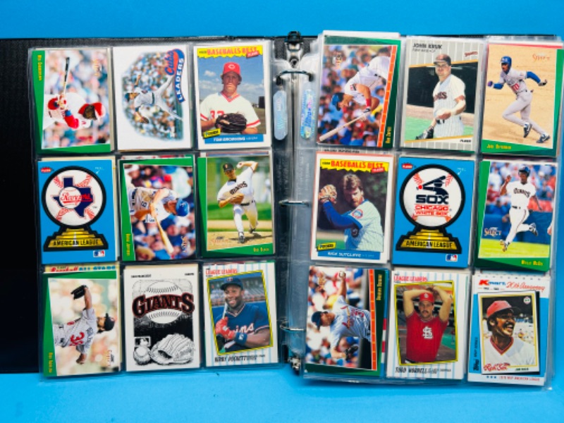 Photo 16 of 686722…414 mixed baseball trading cards in binder