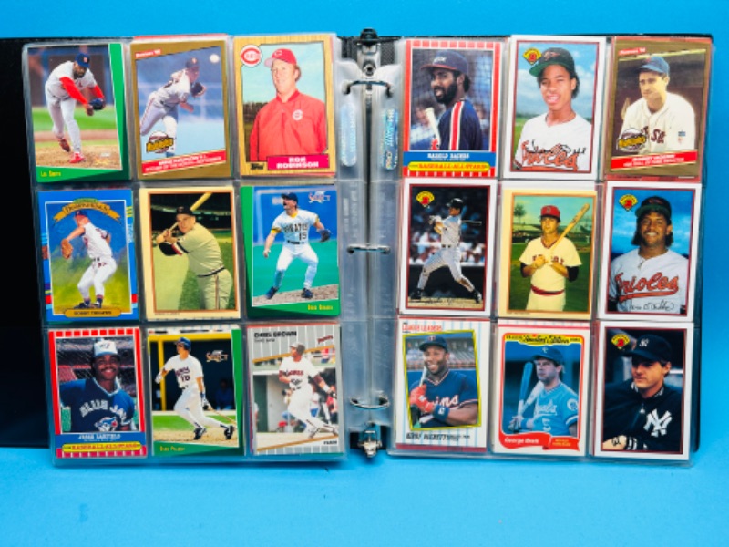 Photo 14 of 686723…360 mixed baseball trading cards in binder 