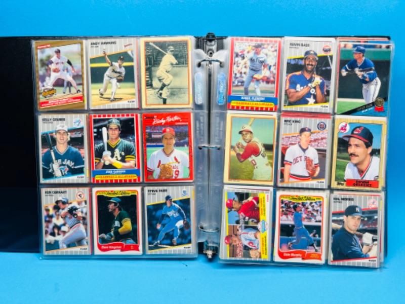 Photo 2 of 686723…360 mixed baseball trading cards in binder 