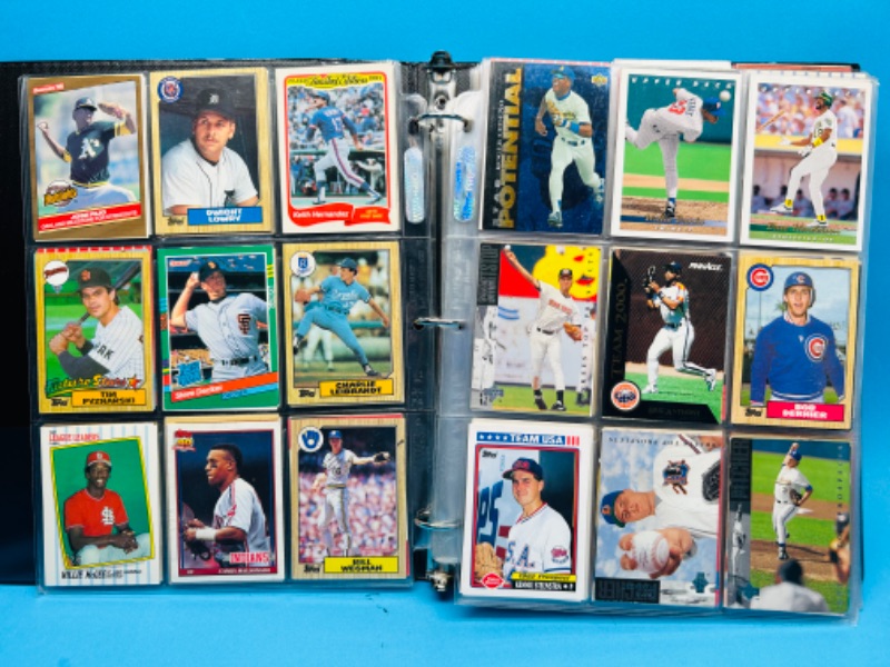 Photo 3 of 686723…360 mixed baseball trading cards in binder 