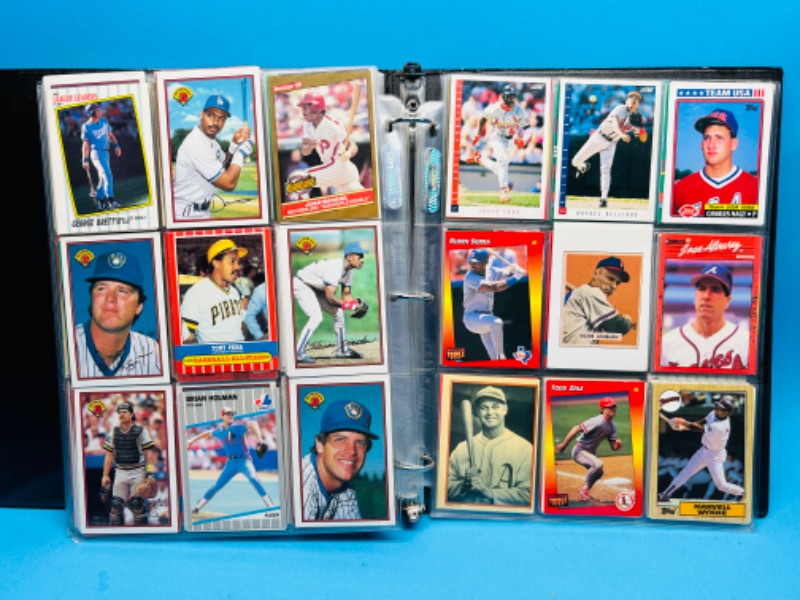 Photo 5 of 686723…360 mixed baseball trading cards in binder 