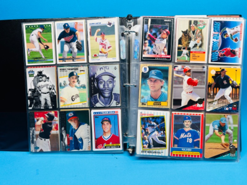 Photo 13 of 686723…360 mixed baseball trading cards in binder 