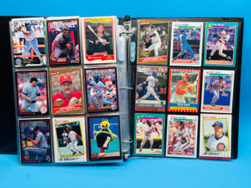 Photo 4 of 686723…360 mixed baseball trading cards in binder 