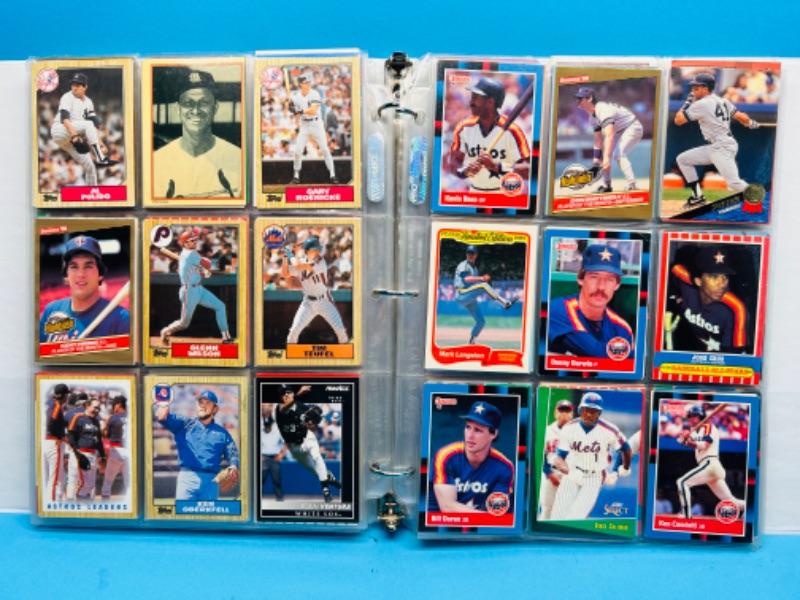 Photo 2 of 686724…360 mixed baseball trading cards in binder 