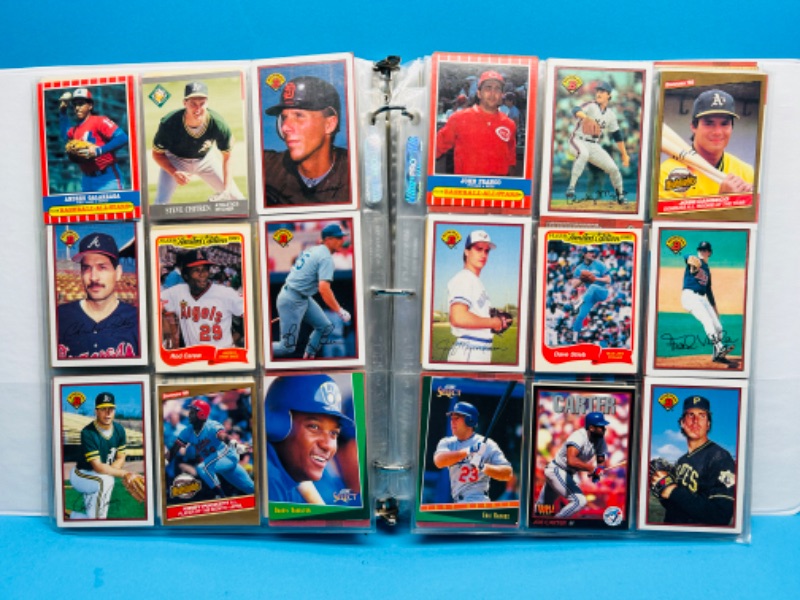 Photo 4 of 686724…360 mixed baseball trading cards in binder 