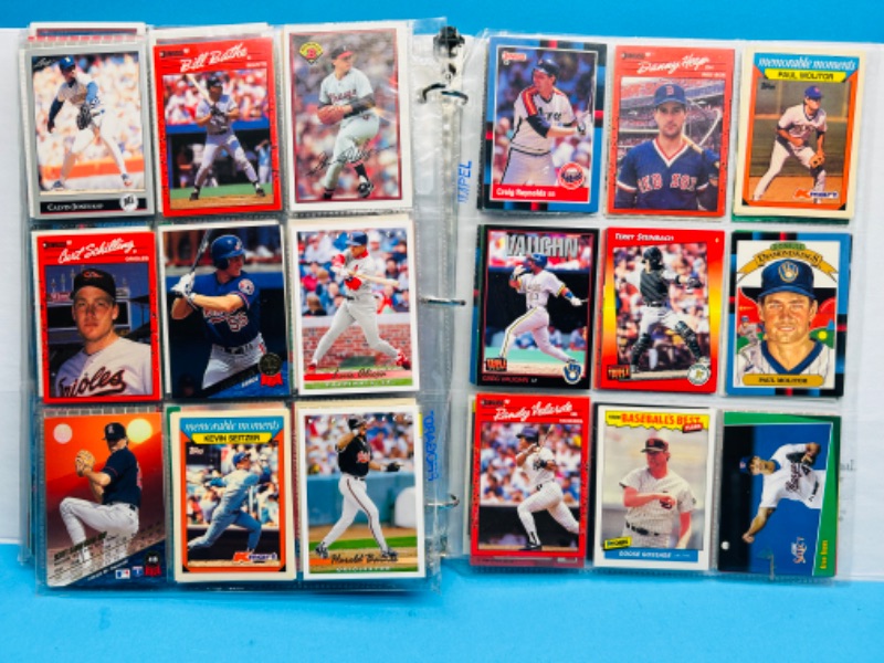 Photo 9 of 686724…360 mixed baseball trading cards in binder 