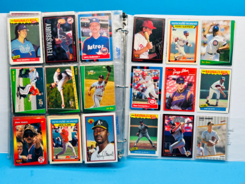 Photo 10 of 686724…360 mixed baseball trading cards in binder 