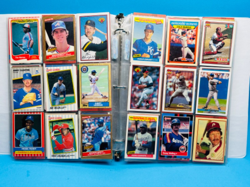 Photo 12 of 686724…360 mixed baseball trading cards in binder 