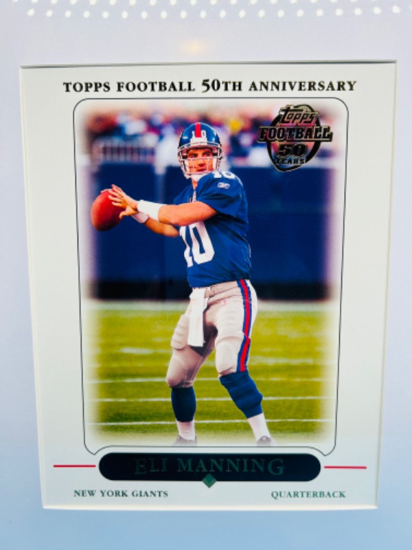 Photo 2 of 686730…2 framed jumbo New York Giants cards