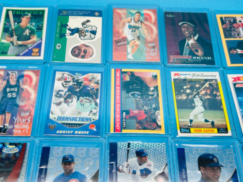 Photo 2 of 686758… 15 sports trading cards in hard plastic sleeves 