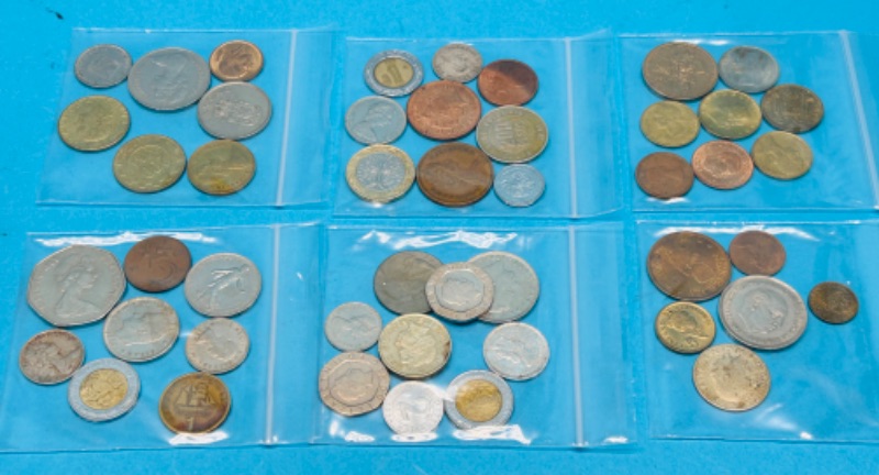 Photo 1 of 686761…circulated foreign coins