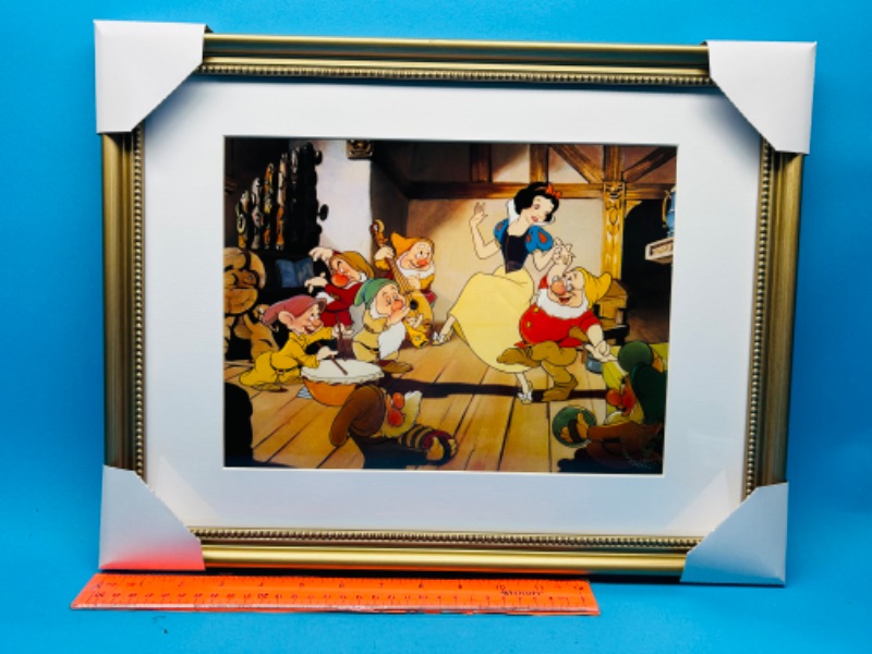 Photo 3 of 686764…17 x 13” framed Disney lithograph 1994