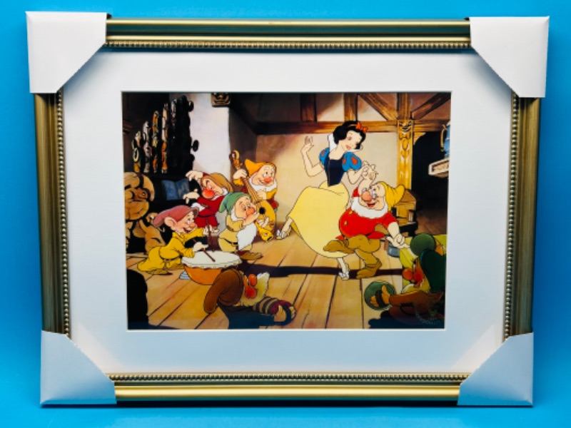 Photo 1 of 686764…17 x 13” framed Disney lithograph 1994