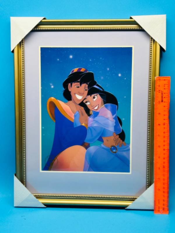 Photo 3 of 686767…18 x 14 framed Disney lithograph 1993 exclusive commemorative 