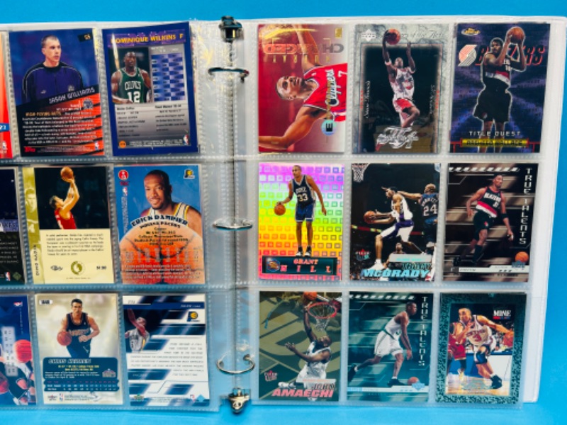 Photo 7 of 686776…final sale no returns/refunds-108 mixed basketball refractor, foil, chrom, holo cards in binder 