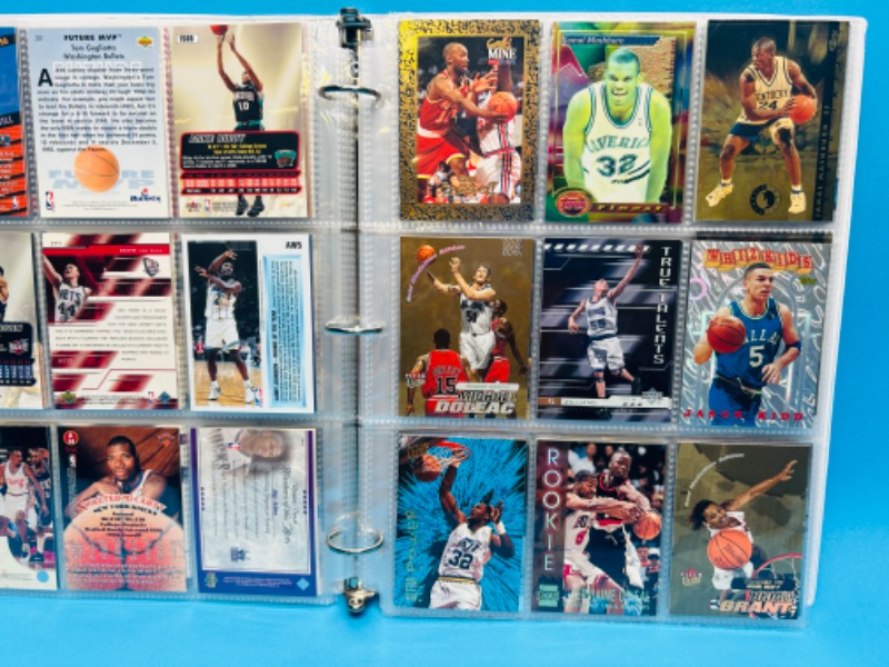 Photo 11 of 686776…final sale no returns/refunds-108 mixed basketball refractor, foil, chrom, holo cards in binder 