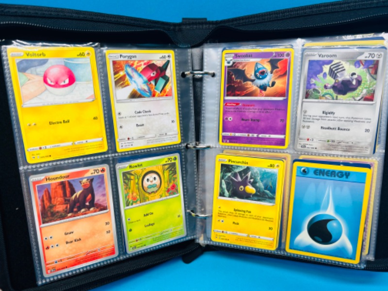 Photo 7 of 686786…final sale no returns/refunds- 120 mixed Pokémon cards in zip binder all pages pictured 