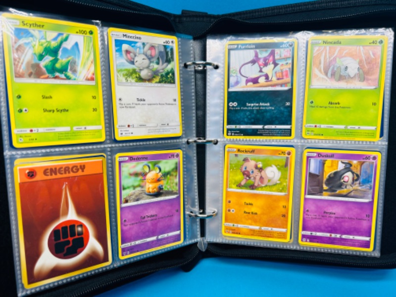 Photo 8 of 686786…final sale no returns/refunds- 120 mixed Pokémon cards in zip binder all pages pictured 