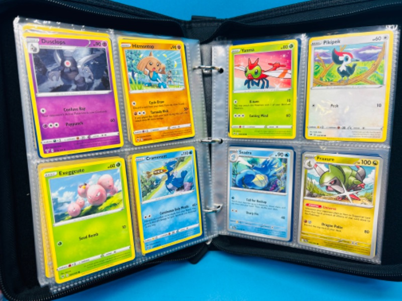 Photo 3 of 686786…final sale no returns/refunds- 120 mixed Pokémon cards in zip binder all pages pictured 