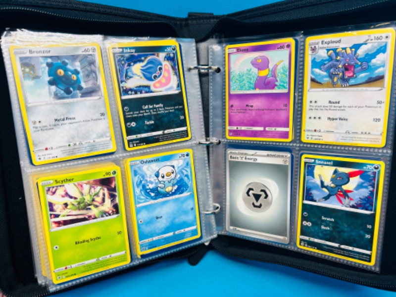 Photo 12 of 686786…final sale no returns/refunds- 120 mixed Pokémon cards in zip binder all pages pictured 