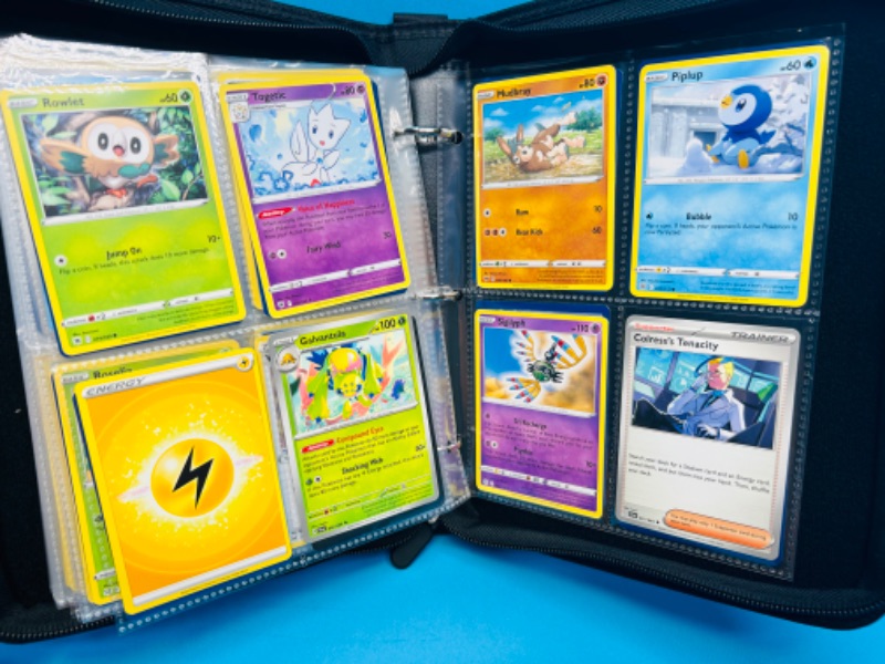 Photo 14 of 686786…final sale no returns/refunds- 120 mixed Pokémon cards in zip binder all pages pictured 