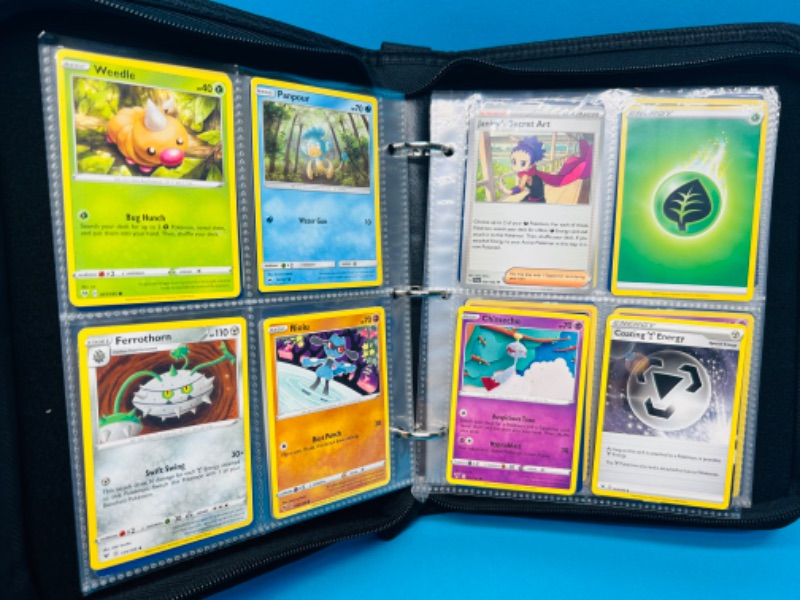 Photo 6 of 686786…final sale no returns/refunds- 120 mixed Pokémon cards in zip binder all pages pictured 