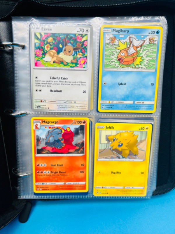 Photo 16 of 686786…final sale no returns/refunds- 120 mixed Pokémon cards in zip binder all pages pictured 