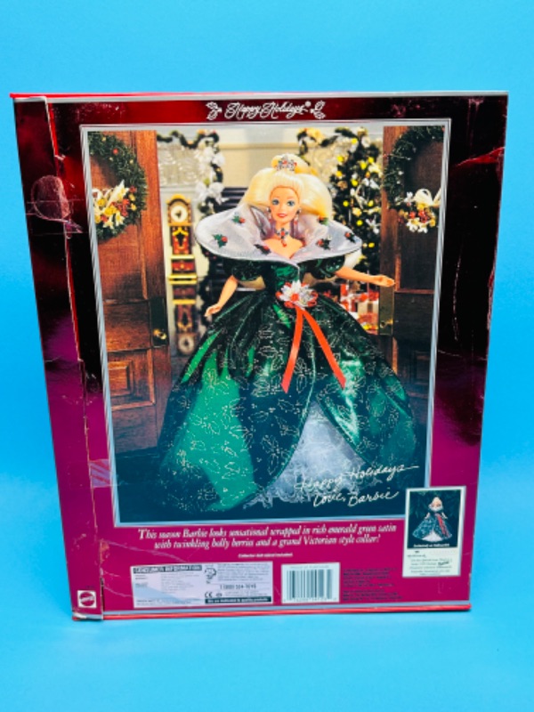 Photo 3 of 686795…1995 Happy Holidays Barbie doll